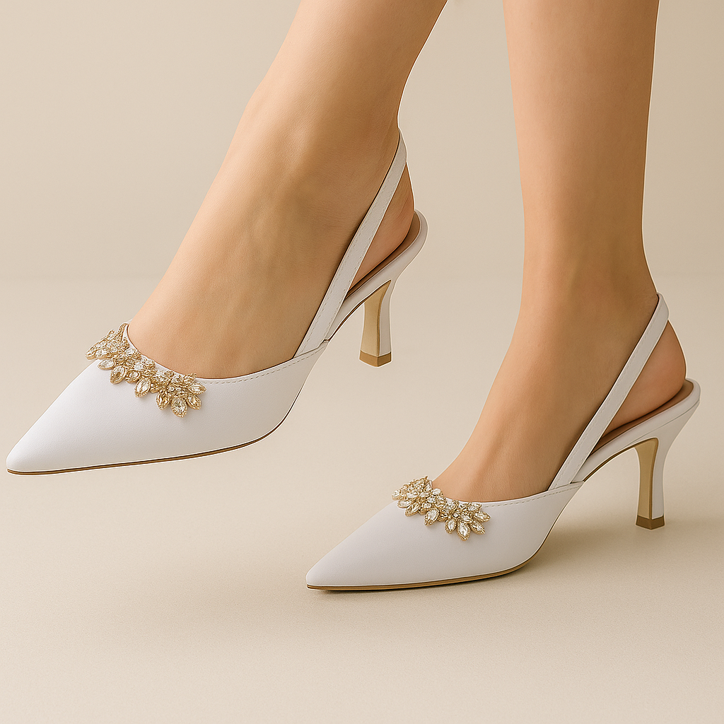 Royal Brooch Pointed Heel