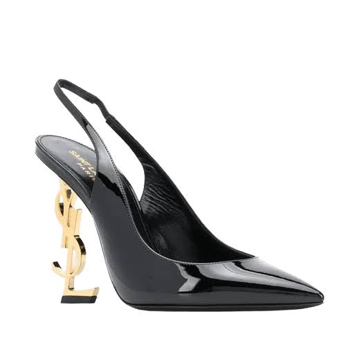 New Black YSL COURT SHOE